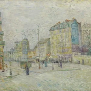 Vincent van Gogh Boulevard de Clichy Poster 1887 Wall Art Painting