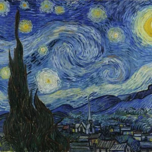 Vincent van Gogh The Starry Night Poster 1889 Wall Art Painting
