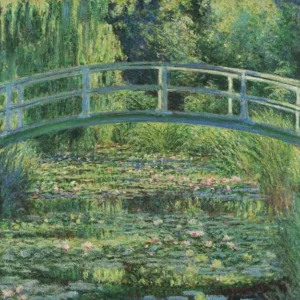 Claude Monet The Water Lily Pond Poster 1899 Wall Art Painting