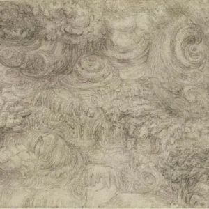 Leonardo da Vinci A Deluge No. 15 Poster 1478 Wall Art Sketch