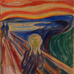 Edvard Munch The Scream Poster 1893 Wall Art Painting