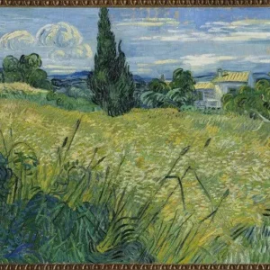 Vincent van Gogh Green Wheat Poster 1890 Wall Art Painting