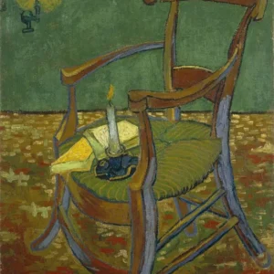 Vincent van Gogh Gauguin S Chair Poster 1888 Wall Art Painting