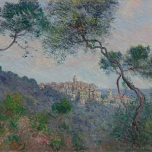 Claude Monet Bordighera Poster 1884 Wall Art Painting