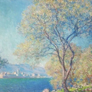 Claude Monet Antibes Seen from La Salis Poster 1888 Wall Art Painting