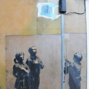 Banksy Mural by Banksy No. 05 Poster 2010 Wall Art Street Art