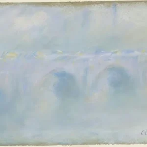 Claude Monet Waterloo Bridge London Poster 1900 Wall Art Painting