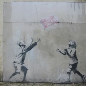 Banksy Mural by Banksy No. 07 Poster 2010 Wall Art Street Art