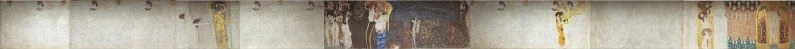 080_the-beethoven-frieze-gustav-klimt Gustav Klimt The Beethoven Frieze Poster 1901 Wall Art Golden Painting - Image 1
