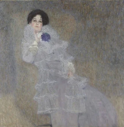 Gustav Klimt Portrait of Marie Henneberg Poster 1915 Wall Art Symbolist Painting