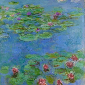 Claude Monet Water Lilies 1907 Poster 1907 Wall Art Painting