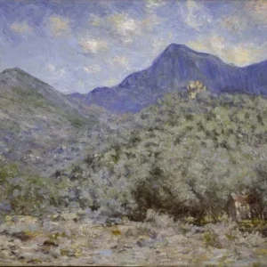 Claude Monet Valle Buona near Bordighera Poster 1884 Wall Art Painting