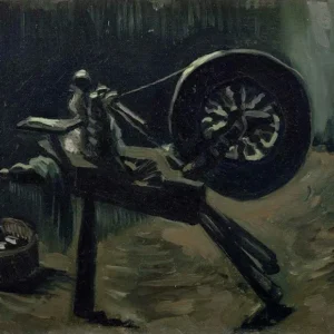 Vincent van Gogh Bobbin Winder Poster 1888 Wall Art Painting