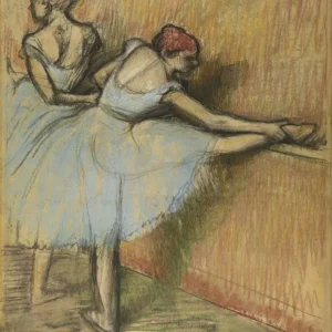 Edgar Degas Dancers at the Bar Poster 1888 Wall Art Painting