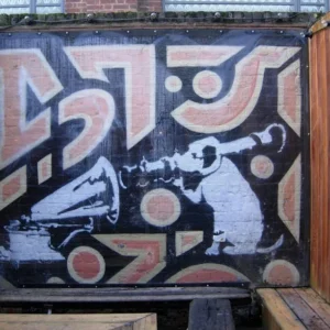 Banksy Mural by Banksy No. 13 Poster 2010 Wall Art Street Art