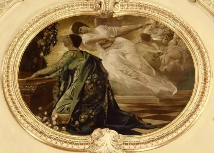 Gustav Klimt Saint Cecilia Poster 1912 Wall Art Symbolist Painting