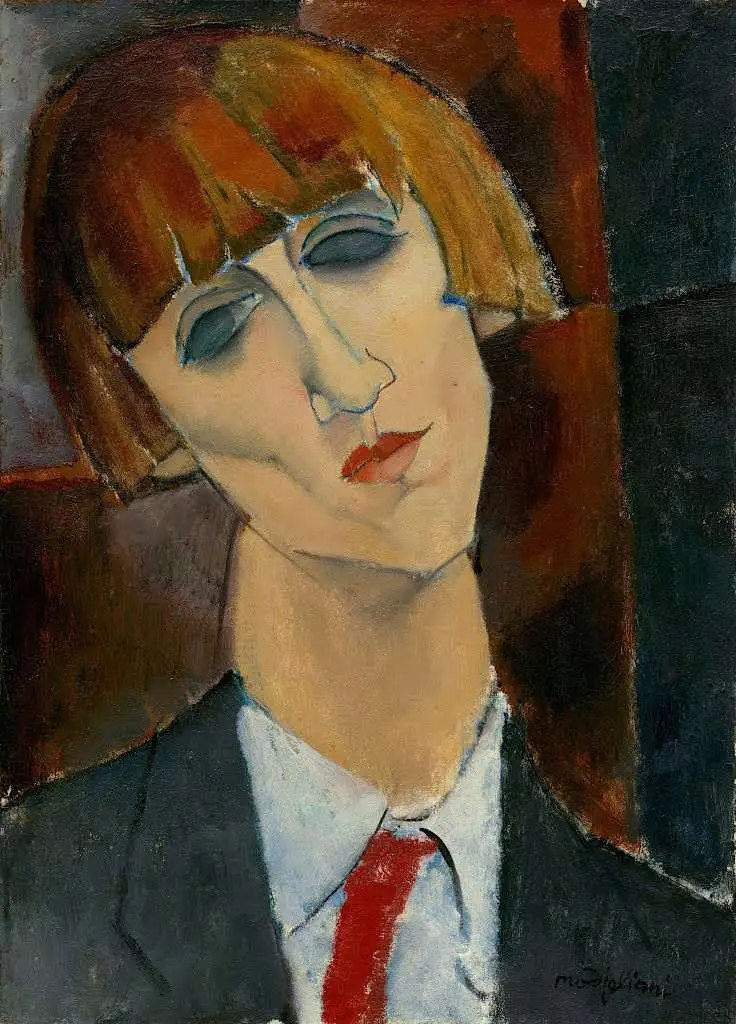 Amedeo Modigliani Madame Kisling Poster 1917 Wall Art Painting