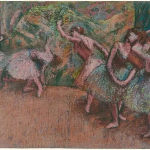 Edgar Degas Ballet Scene Poster 1879 Wall Art Painting