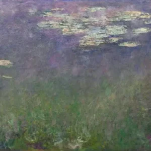 Claude Monet Water Lilies Agapanthus Poster 1914 Wall Art Painting
