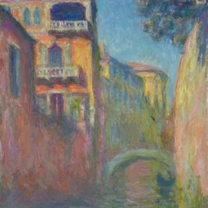 Claude Monet The Rio della Salute Poster 1908 Wall Art Painting