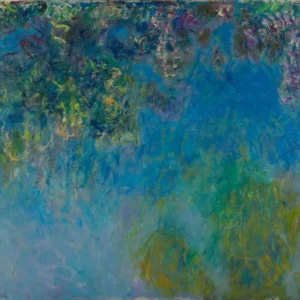 Claude Monet Wisteria Poster 1919 Wall Art Painting