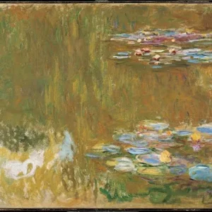 Claude Monet The Water Lily Pond 1917 to 1919 Poster 1918 Wall Art Painting