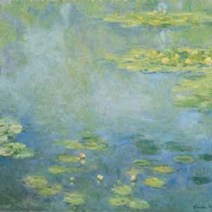Claude Monet Waterlilies Late Period Poster 1914 Wall Art Painting