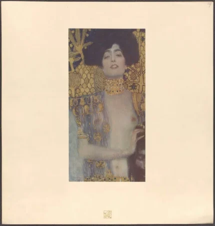 Gustav Klimt Salome After Poster 1916 Wall Art Symbolist Painting