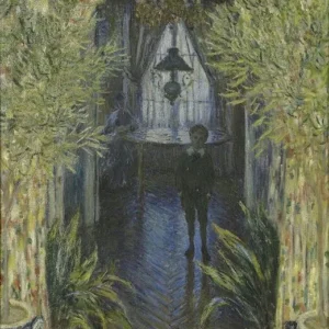 Claude Monet A Corner of the Apartment Poster 1875 Wall Art Painting