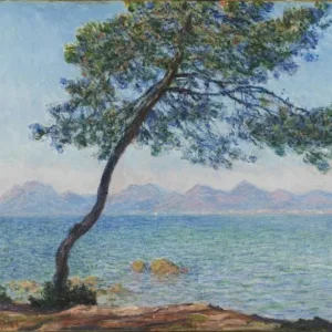 Claude Monet Antibes Poster 1888 Wall Art Painting