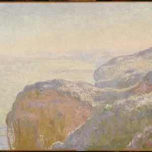 Claude Monet Val Saint-Nicolas near Dieppe Morning Poster 1897 Wall Art Painting