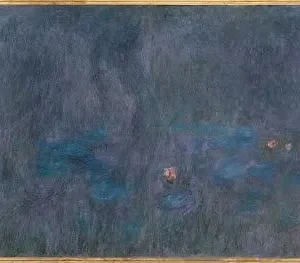 Claude Monet The Water Lilies Tree Reflections Poster 1914 Wall Art Painting