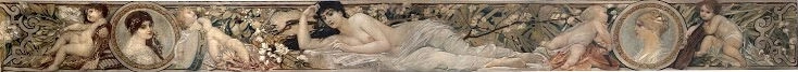 313_the-muze-calliope-gustav-klimt Gustav Klimt The Muze Calliope Poster 1902 Wall Art Symbolist Painting - Image 1