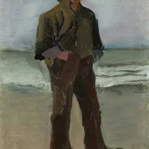 Vincent van Gogh Fisherman Poster 1882 Wall Art Painting