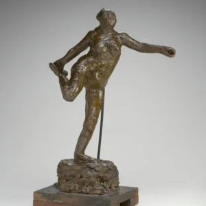 Edgar Degas Dancer Holding Her Right Foot in Her Right Hand Poster 1900 Wall Art Painting