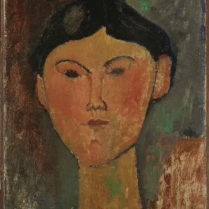 Amedeo Modigliani Beatrice Hastings Poster 1916 V2 Wall Art Painting