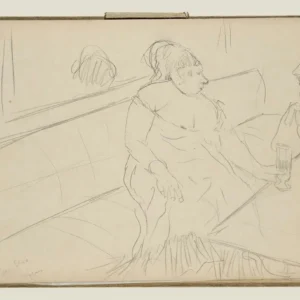 Edgar Degas Brothel Scene Poster 1879 Wall Art Painting