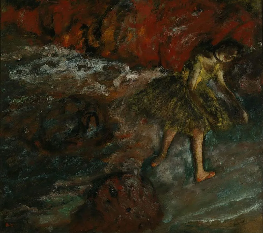 Edgar Degas Ballet Scene Poster 1879 V2 Wall Art Painting