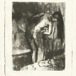 Edgar Degas Apres le Bain Ii After the Bath Ii Poster 1890 Wall Art Painting