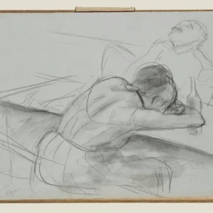 Edgar Degas Brothel Scene Poster 1879 V5 Wall Art Painting