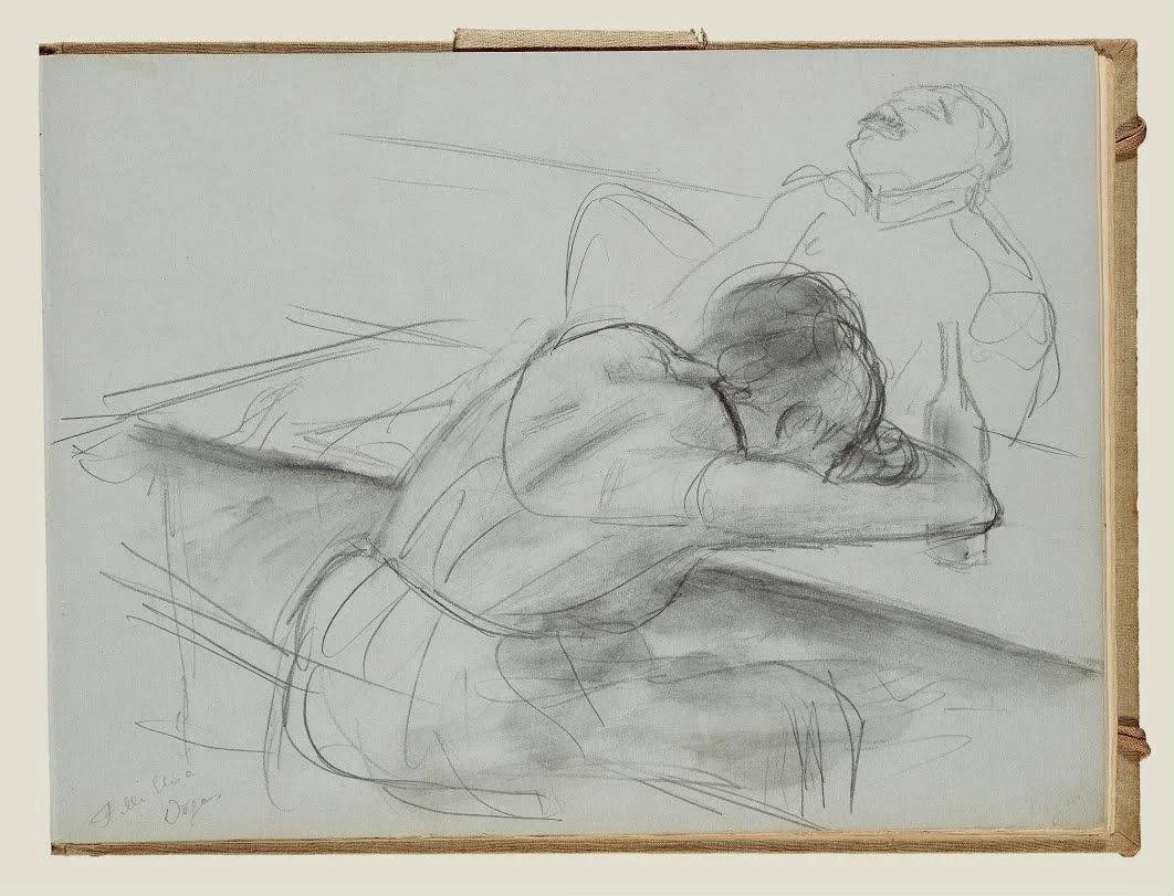 Edgar Degas Brothel Scene Poster 1879 V5 Wall Art Painting