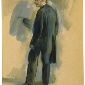 Edgar Degas Boussard the Photographer Poster 1880 Wall Art Painting