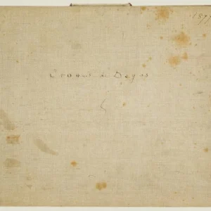 Edgar Degas An Album of Pencil Sketches Poster 1880 Wall Art Painting