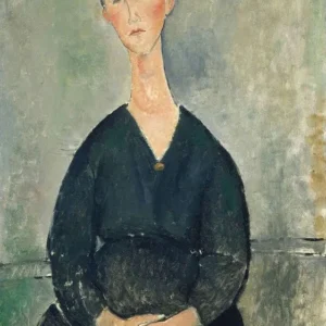 Amedeo Modigliani Cafe Singer Poster 1915 Wall Art Painting