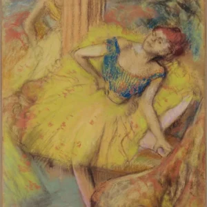 Edgar Degas Dancer Poster 1879 V3 Wall Art Painting