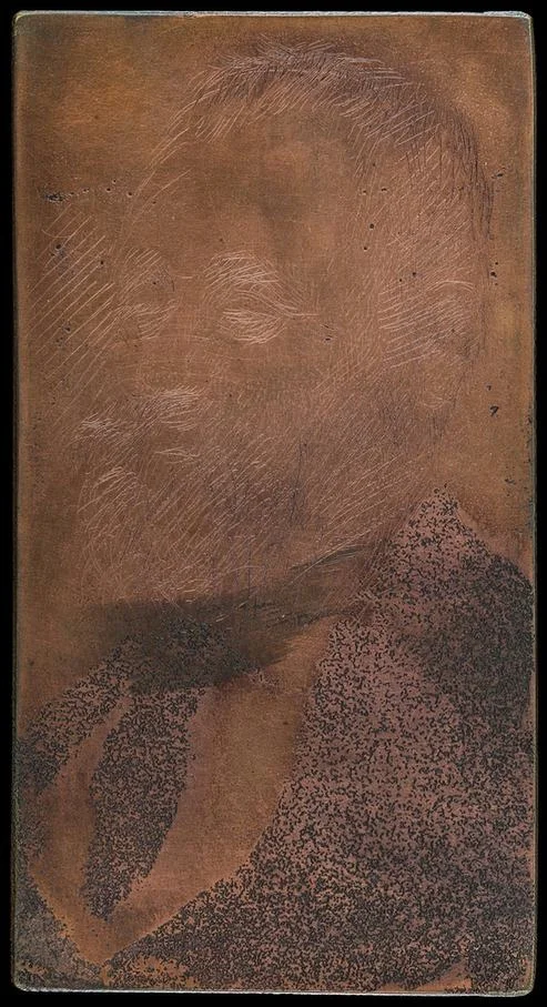 Edgar Degas Alphonse Hirsch Poster 1880 V5 Wall Art Painting