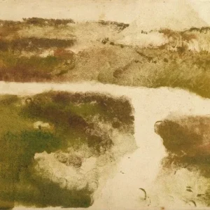 Edgar Degas Mountain Landscape Poster 1892 Wall Art Painting