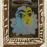 Pablo Picasso Femme au chapeau Poster 1938 Wall Art Painting