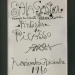 Pablo Picasso Gaspar Poster Exhibition 1 Poster 1960 Wall Art Painting