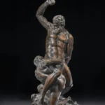 Michelangelo Samson Defeating Two Philistines 1512 Poster PrintOvly